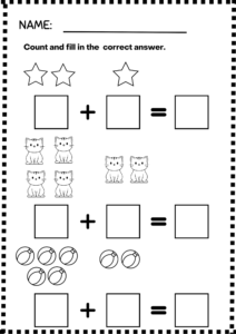 Number Tracing Worksheets 1 to 10 plus addition worksheets