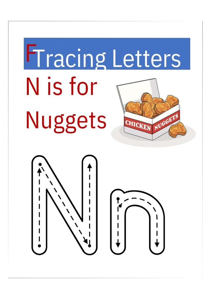 Alphabets Tracing Worksheets for Preschool – A to Z with Fun Illustrations