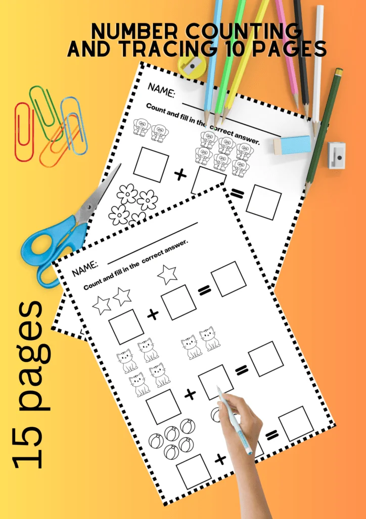 kindergarten worksheets
