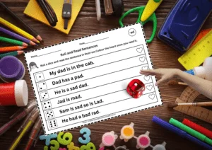 cvc sentences 