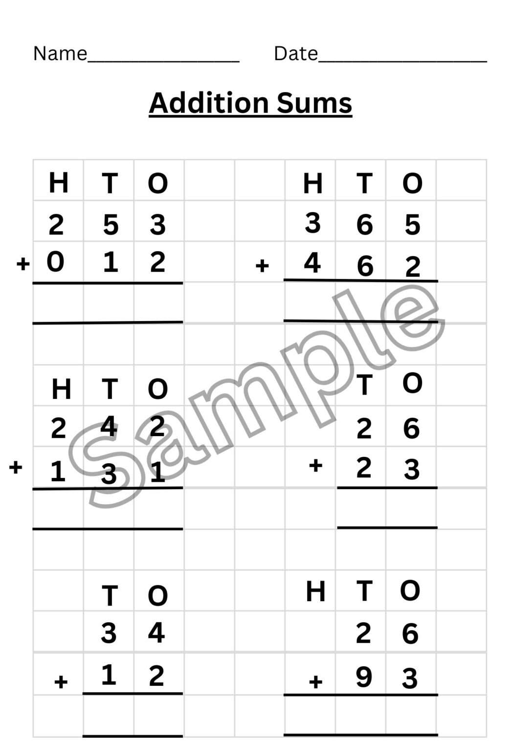 Counting worksheets for kindergarten