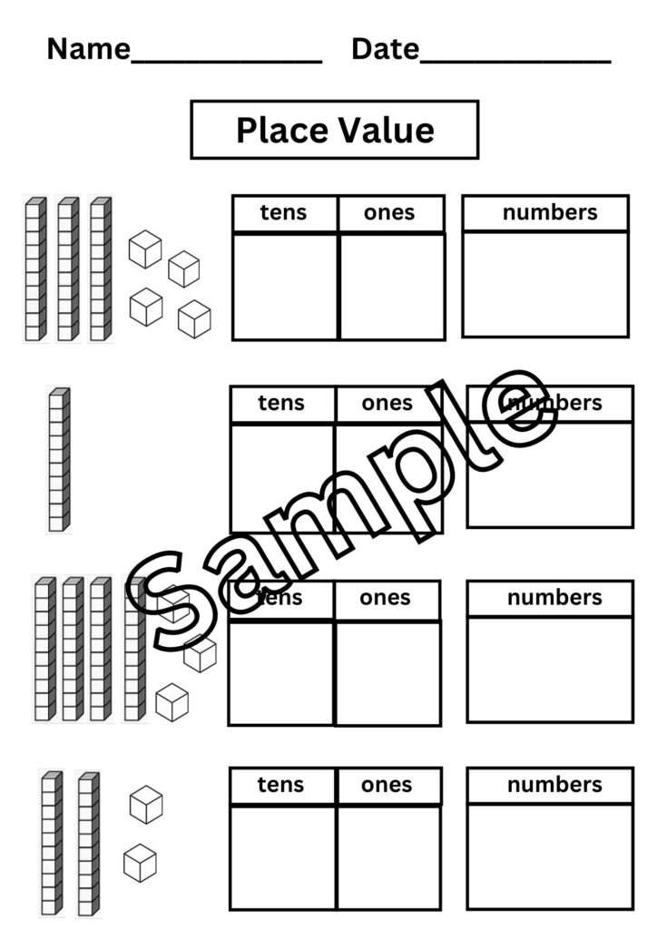 Place Value Worksheets