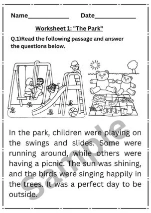 comprehension exercises