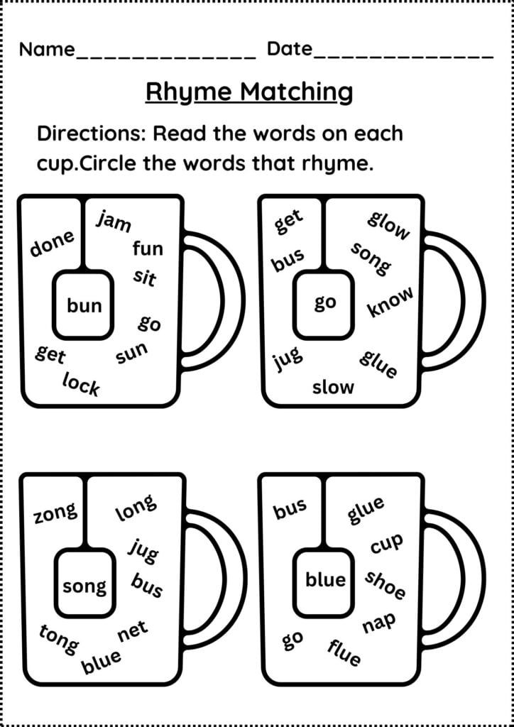 rhyming words
