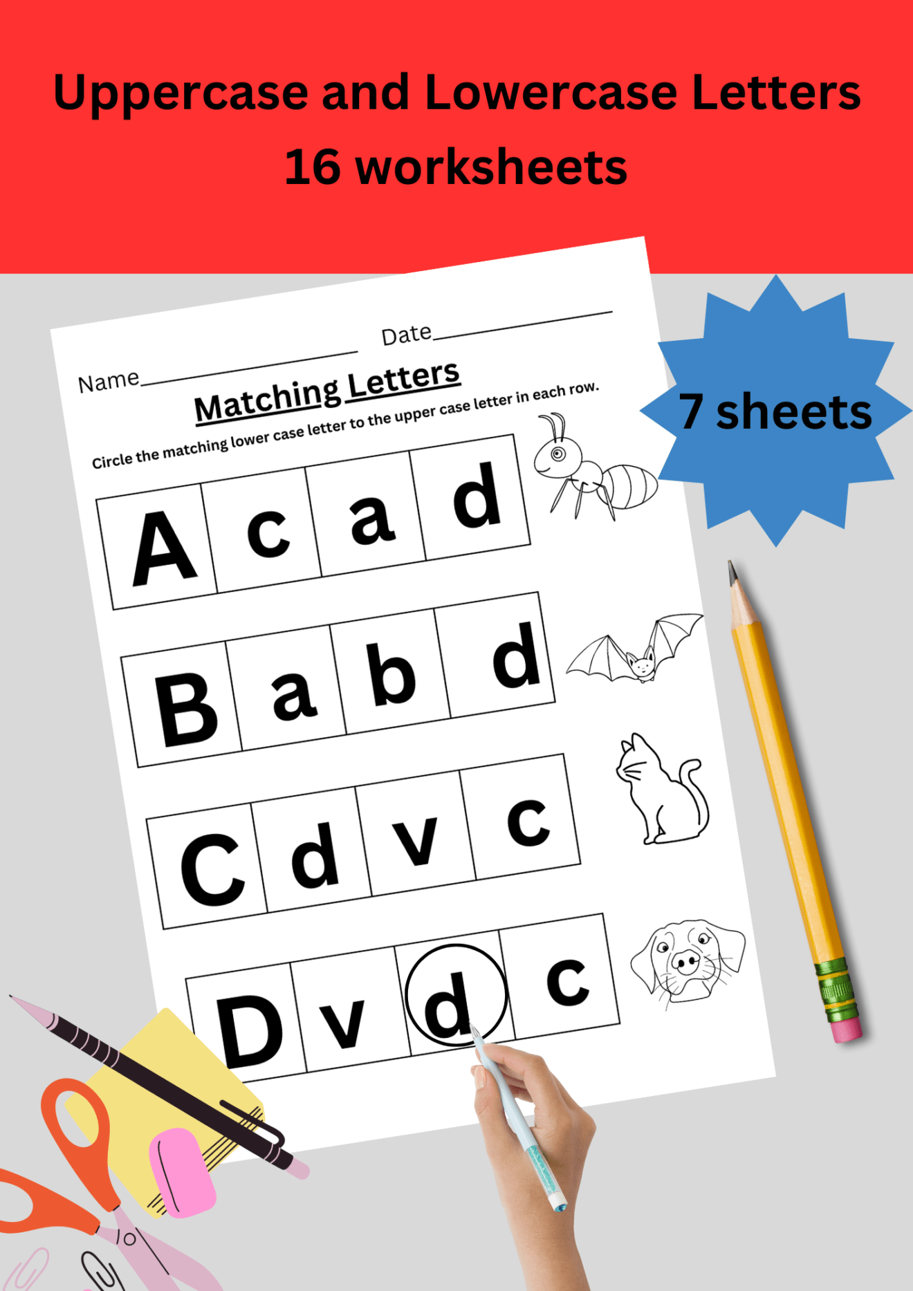 Matching Upper and lower case letters