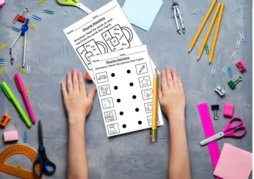 kindergarten worksheets