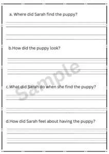comprehension exercises