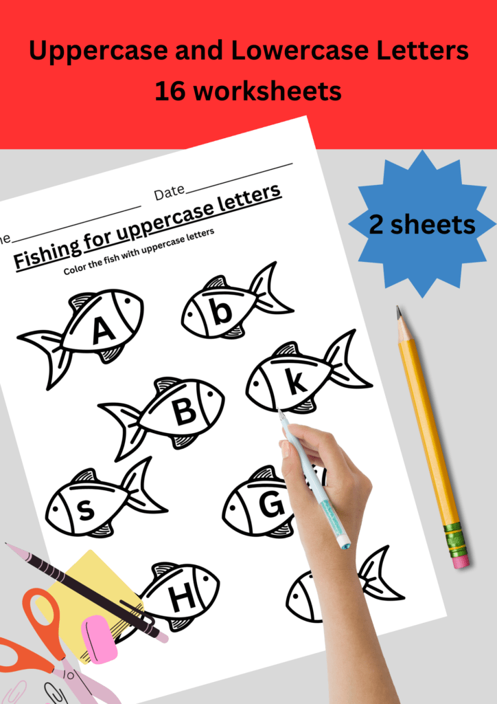 Capital and small letter worksheets and activities