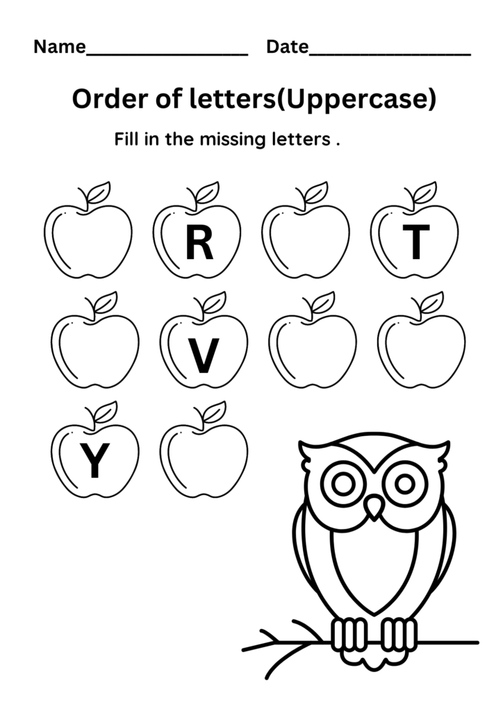 alphabetical letters