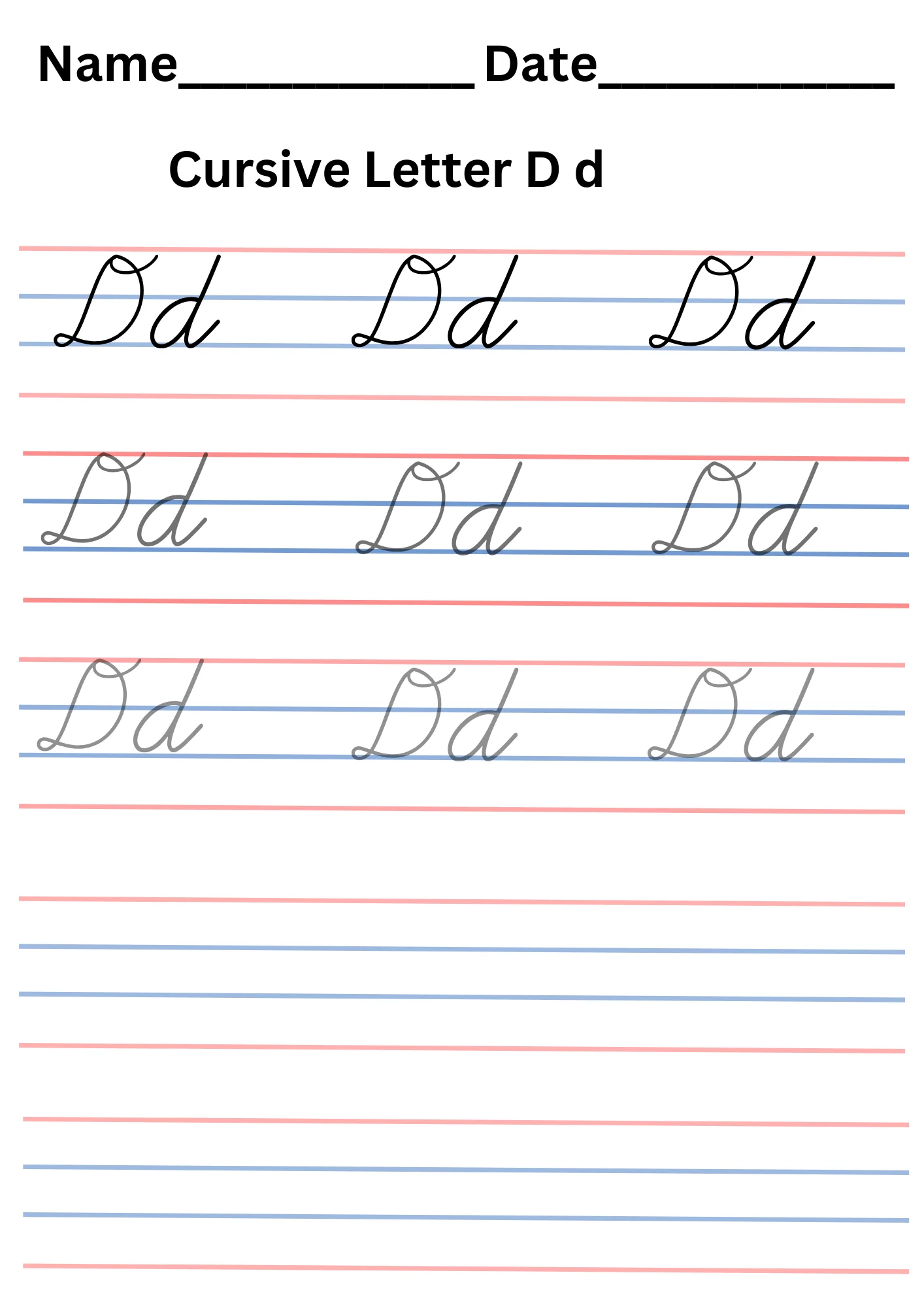 cursive letters