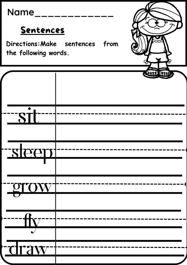 Verb Worksheet pdf Bundle