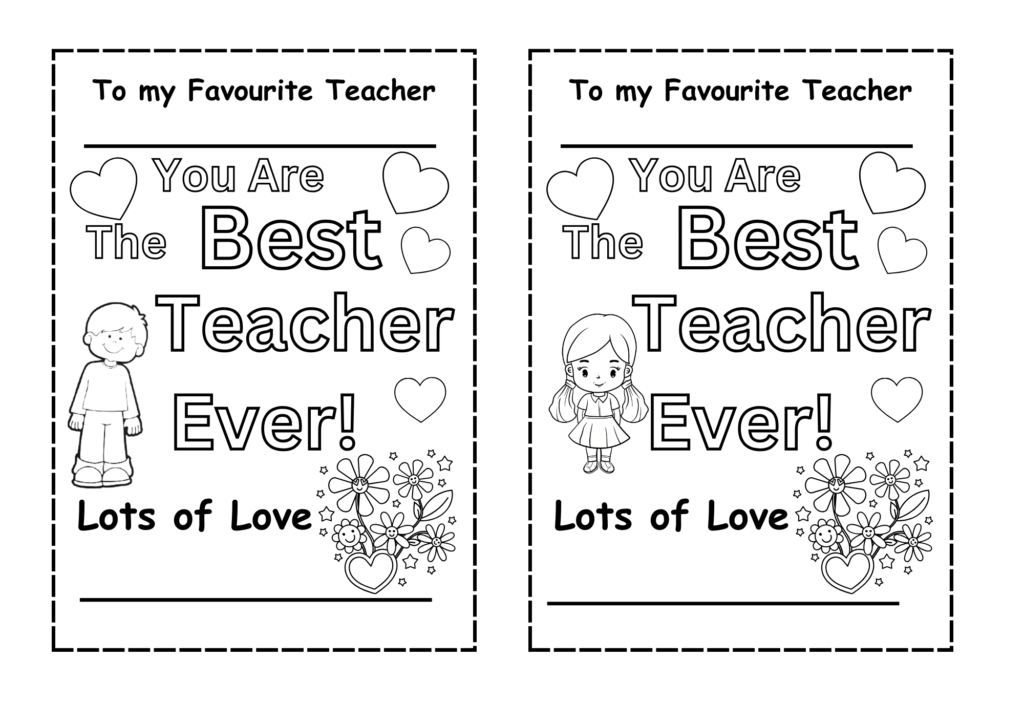 Teachers Day Worksheets free printables