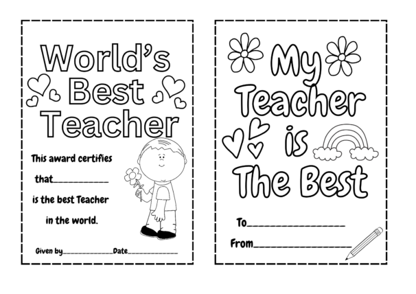 Teachers Day Worksheets free printables