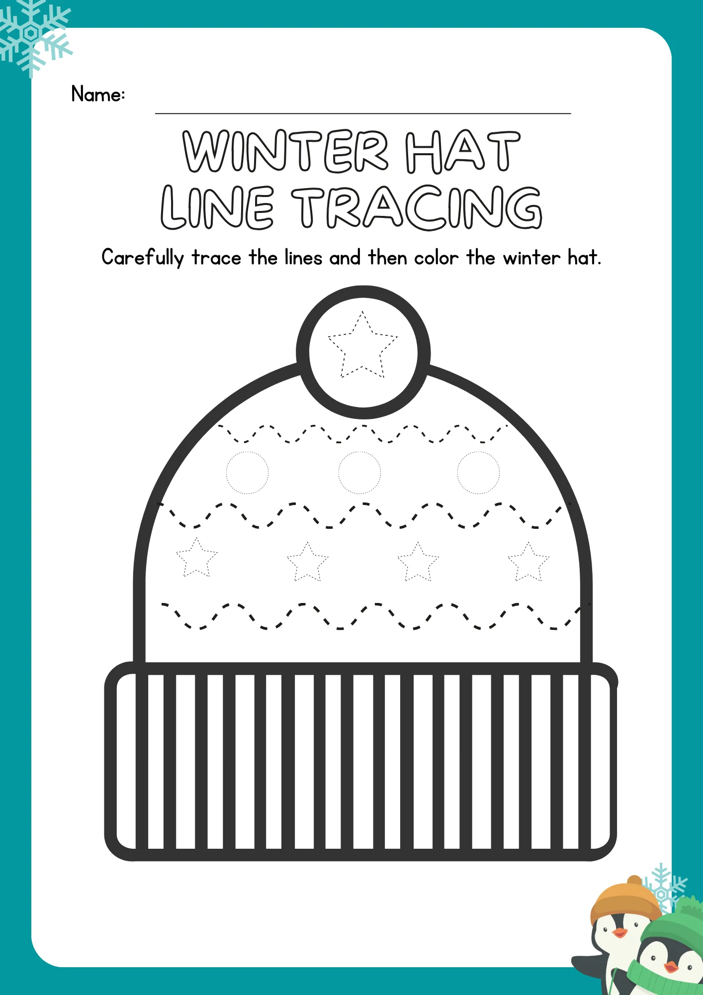 1 Winter Activity Worksheet 1