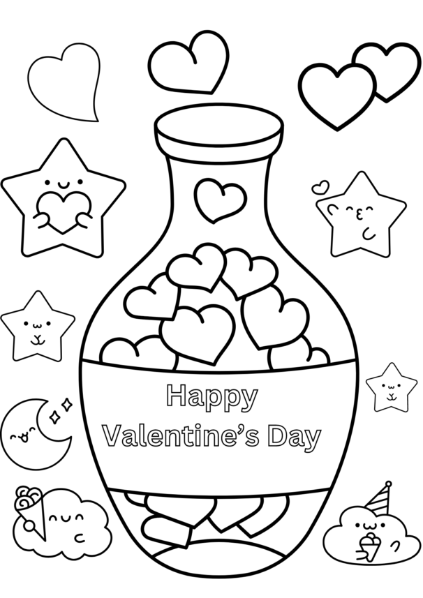 funny games for little children worksheets valentines day