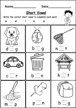 CVC Worksheet