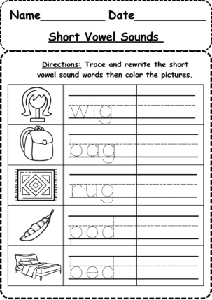 Short Vowel Sounds