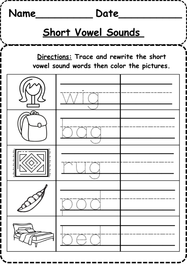 Short Vowel Sounds