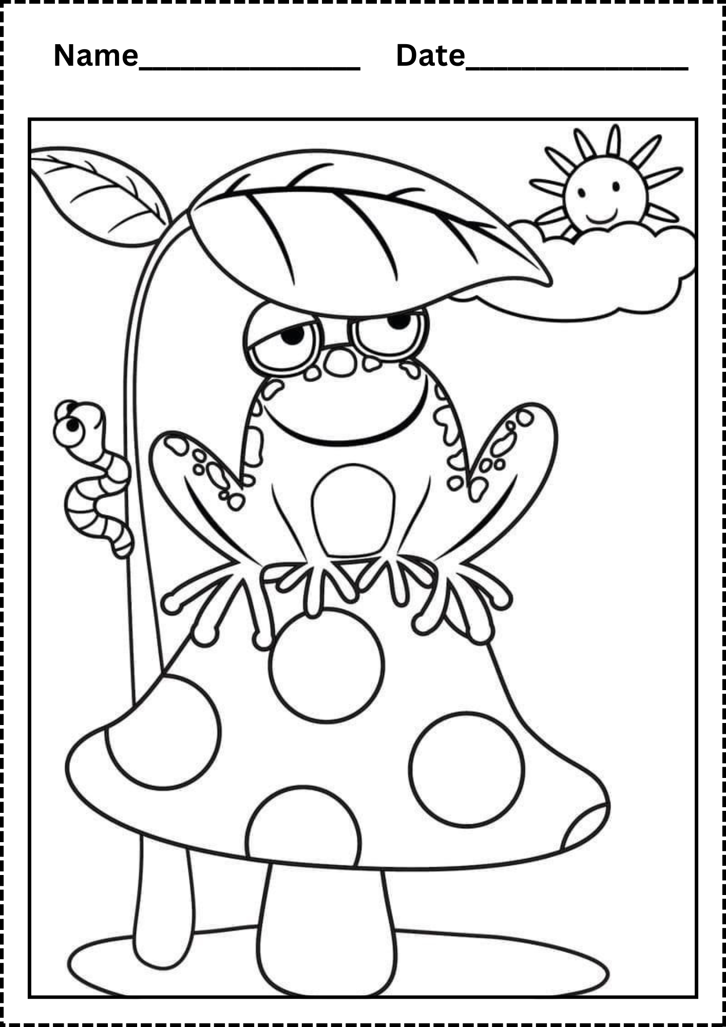 10 Amazing Free Spring Coloring Pages to Delight Kids