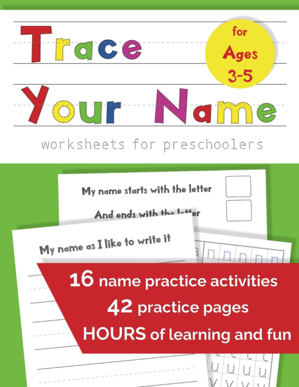 Free Name Tracing Worksheets for Preschool
