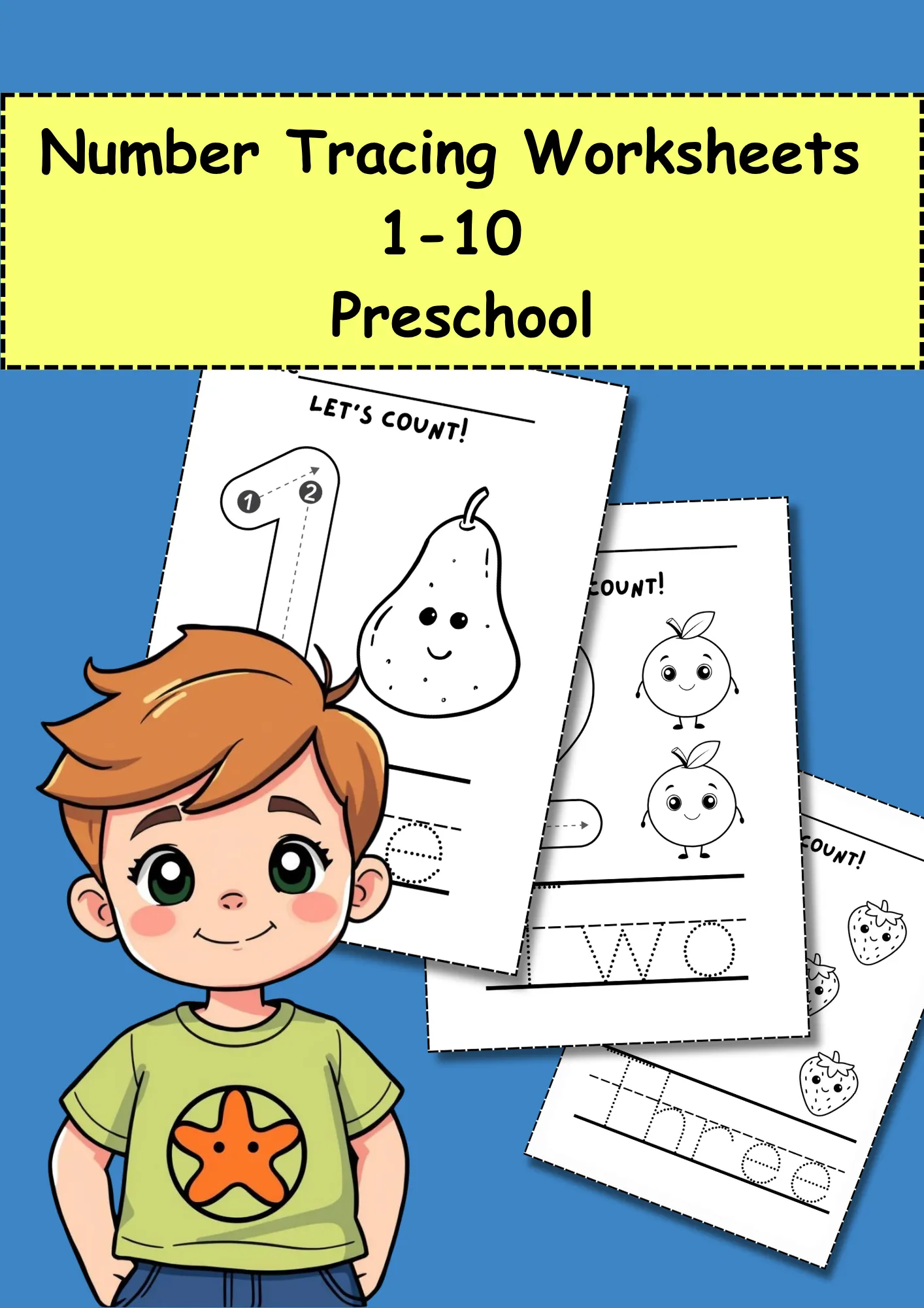 Number Tracing Worksheets