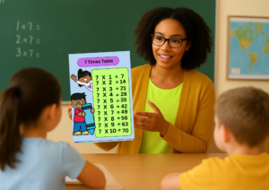 7 times table