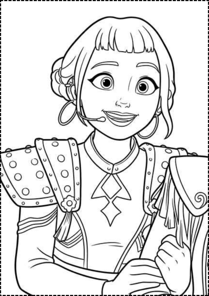 Kpop Demon Hunters Coloring Pages