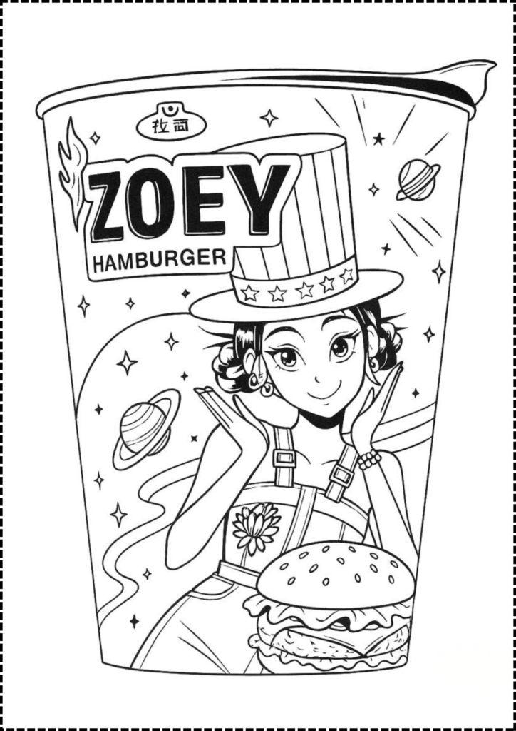 Kpop Demon Hunters Coloring Pages