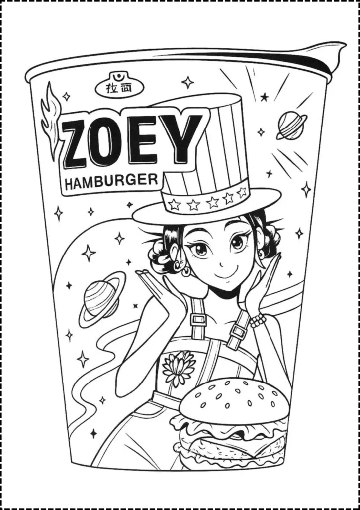 Kpop Demon Hunters Coloring Pages