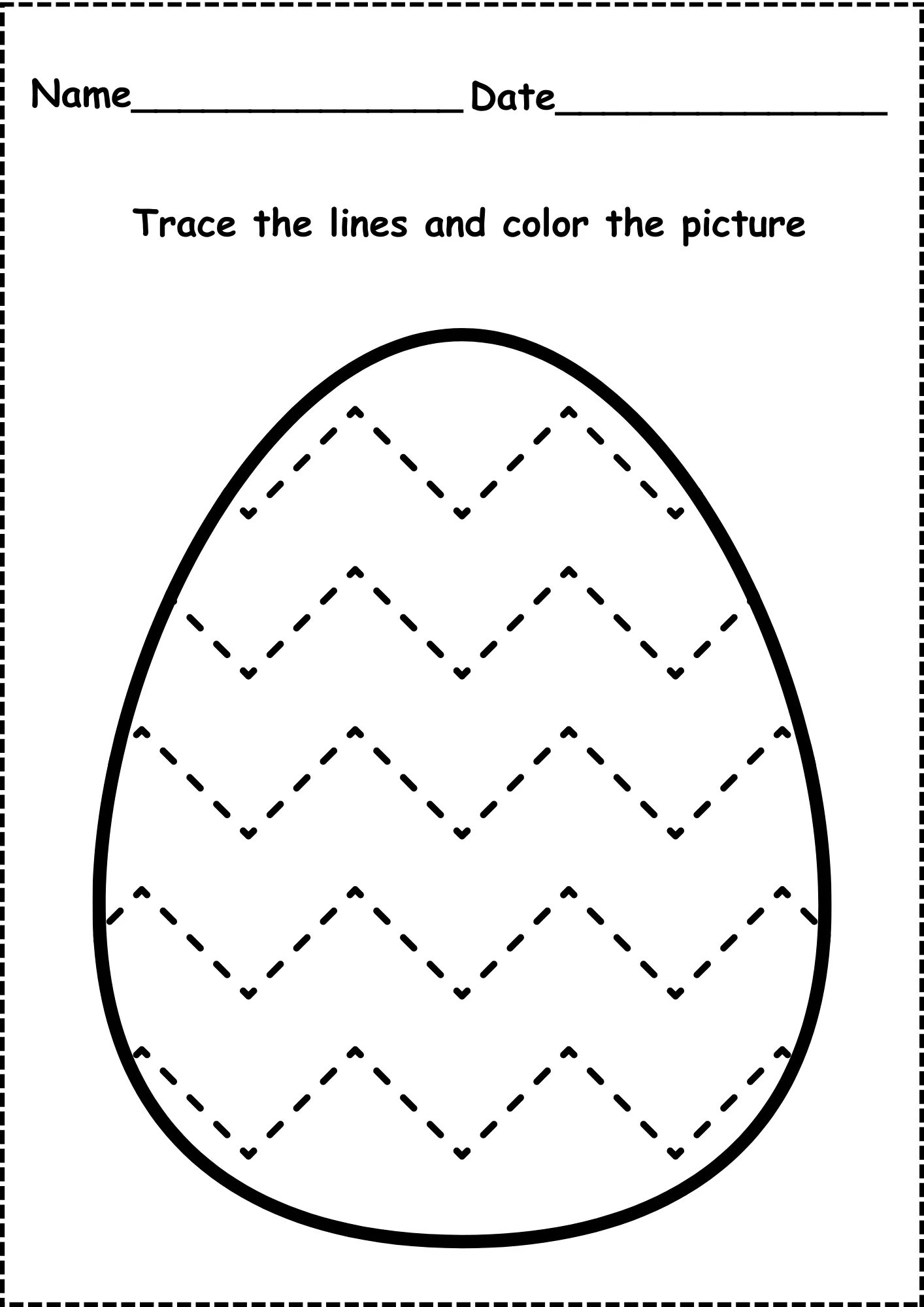 9 preschool tracing
