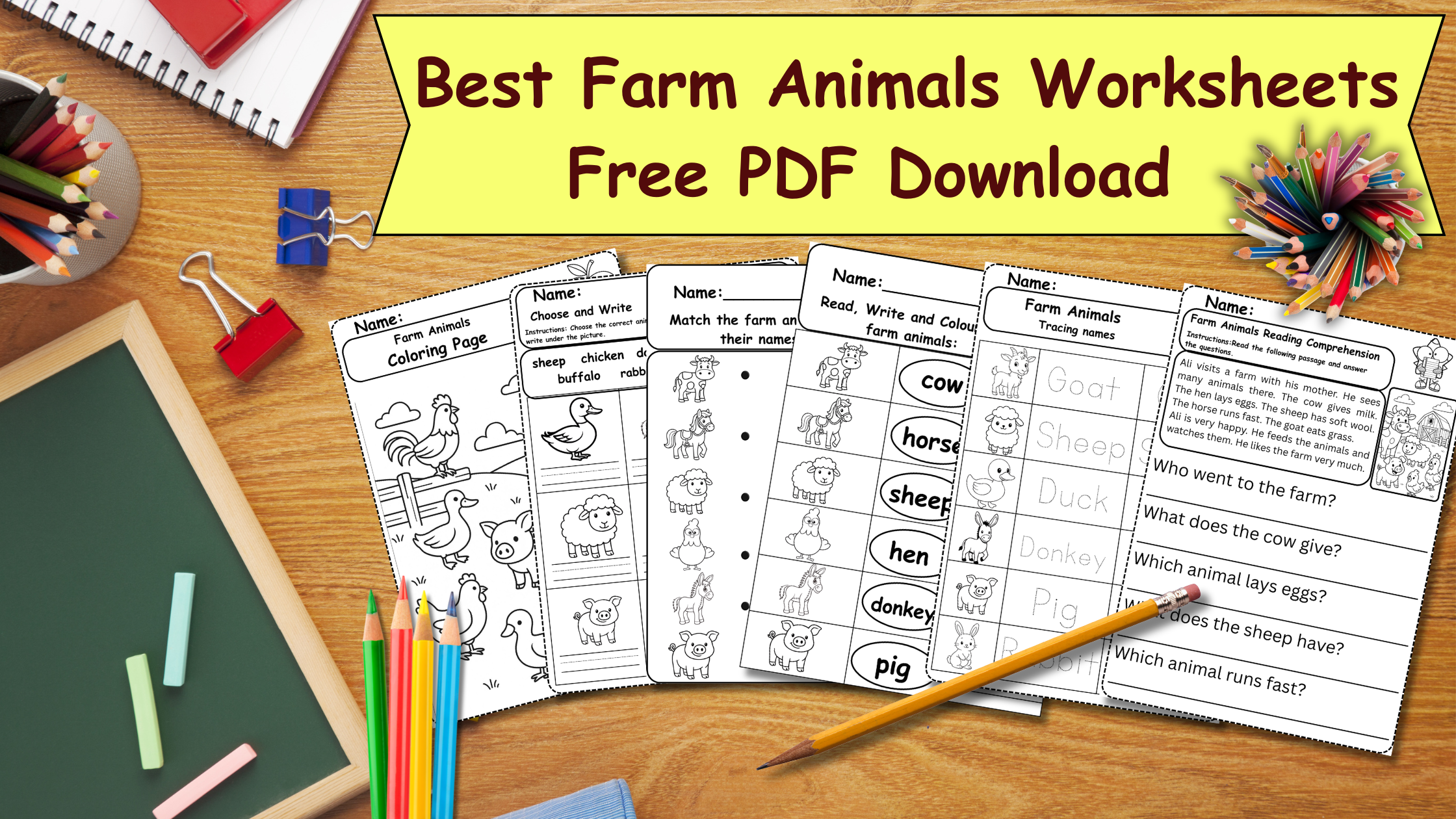 Farm Animals for Kids