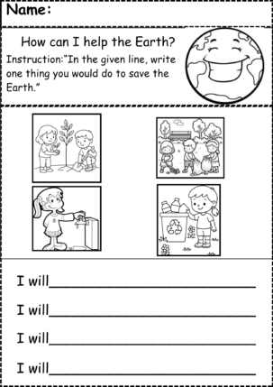 Free Earth Day Printables