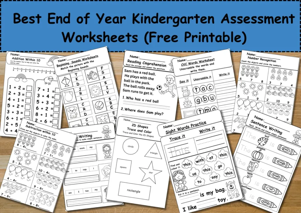 end of year assessment