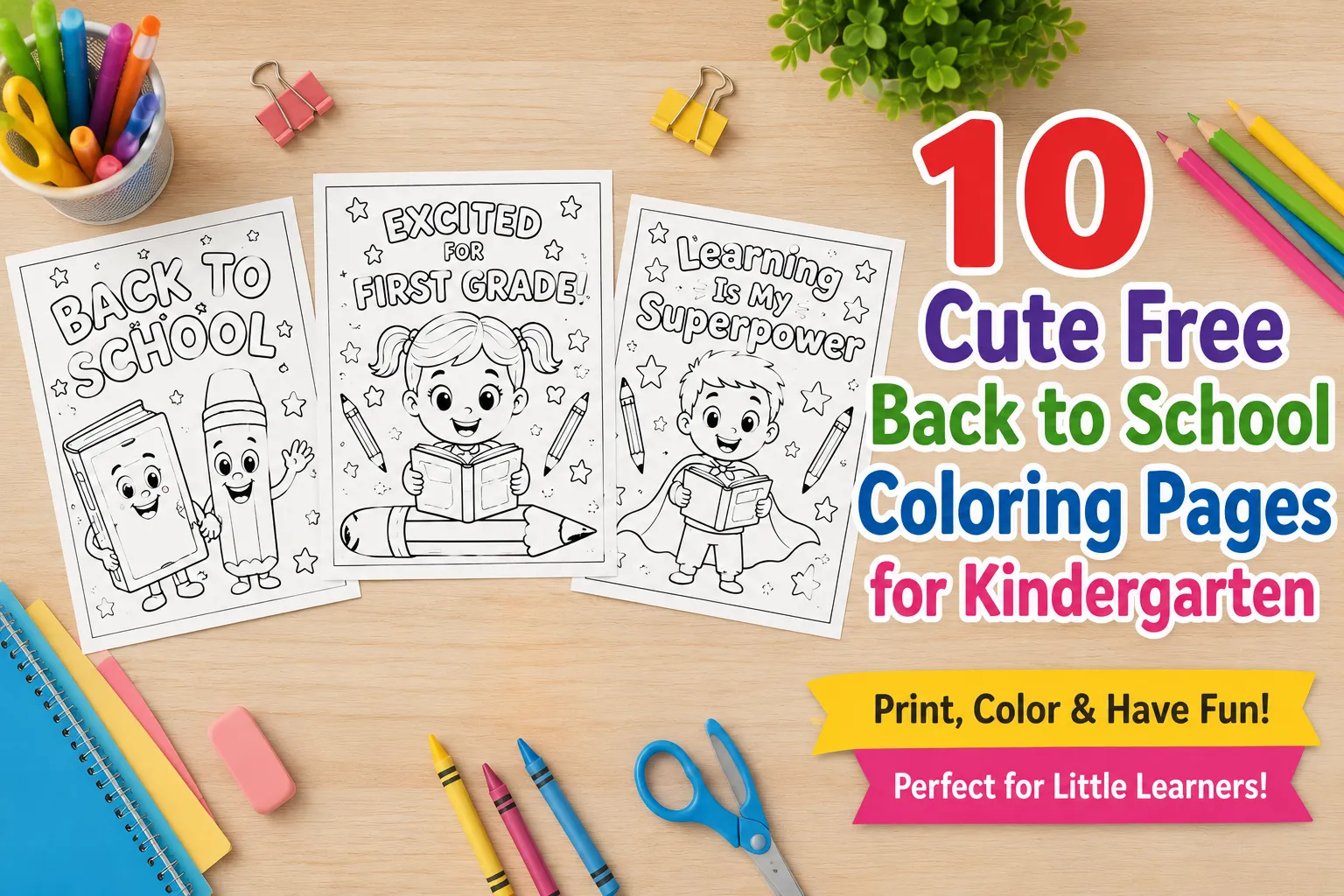back to school coloring pages for kindergarten