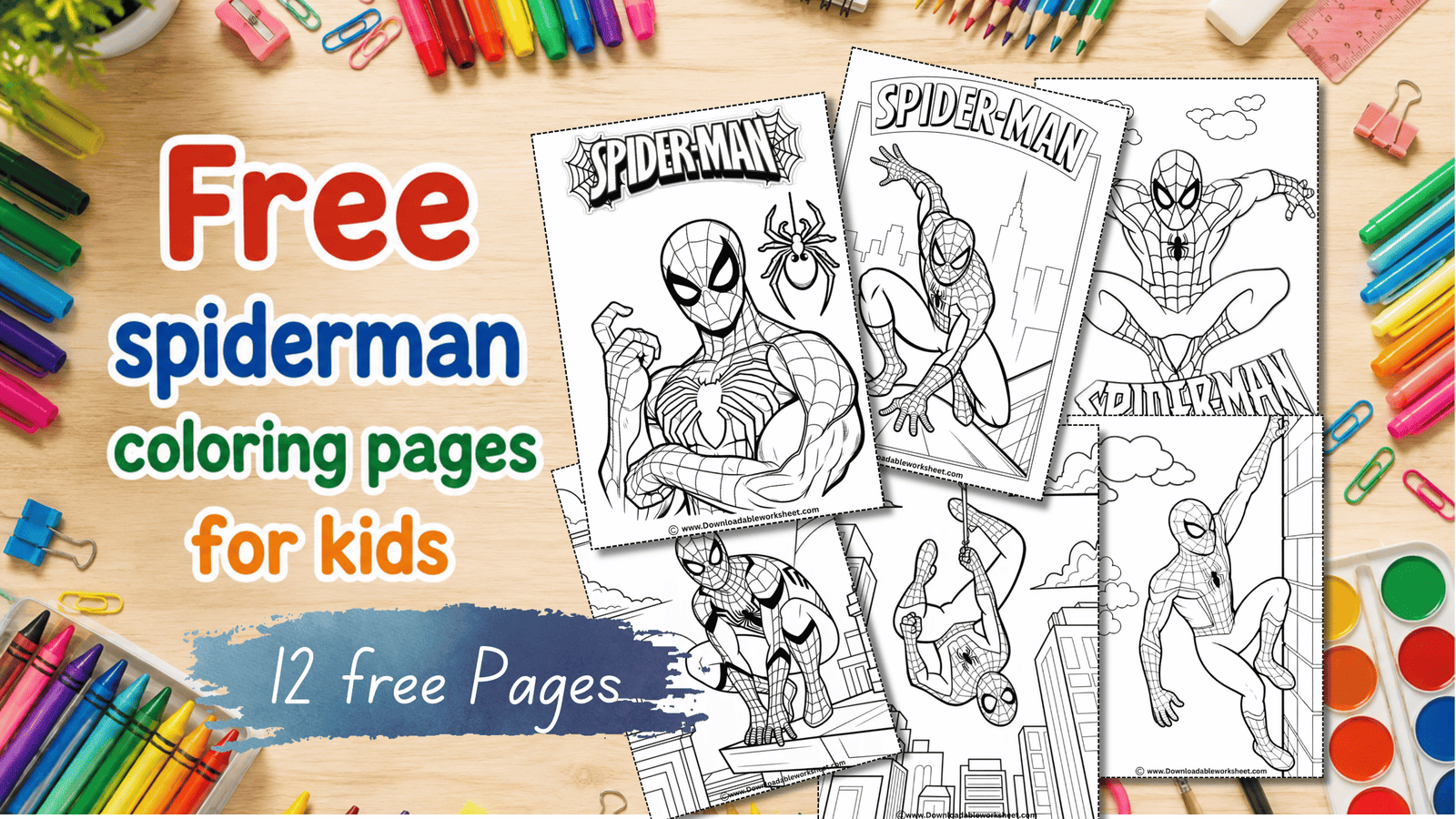 Spiderman Coloring Pages